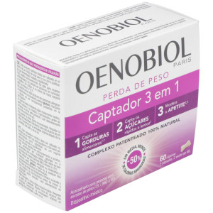 Oenobiol Captador Grasas 3 En 1 60Caps