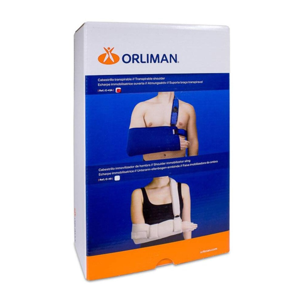 Orliman Cabestrillo Inmovilizador Azul C-43A Talla 3 42 Cm, 1 Unidad