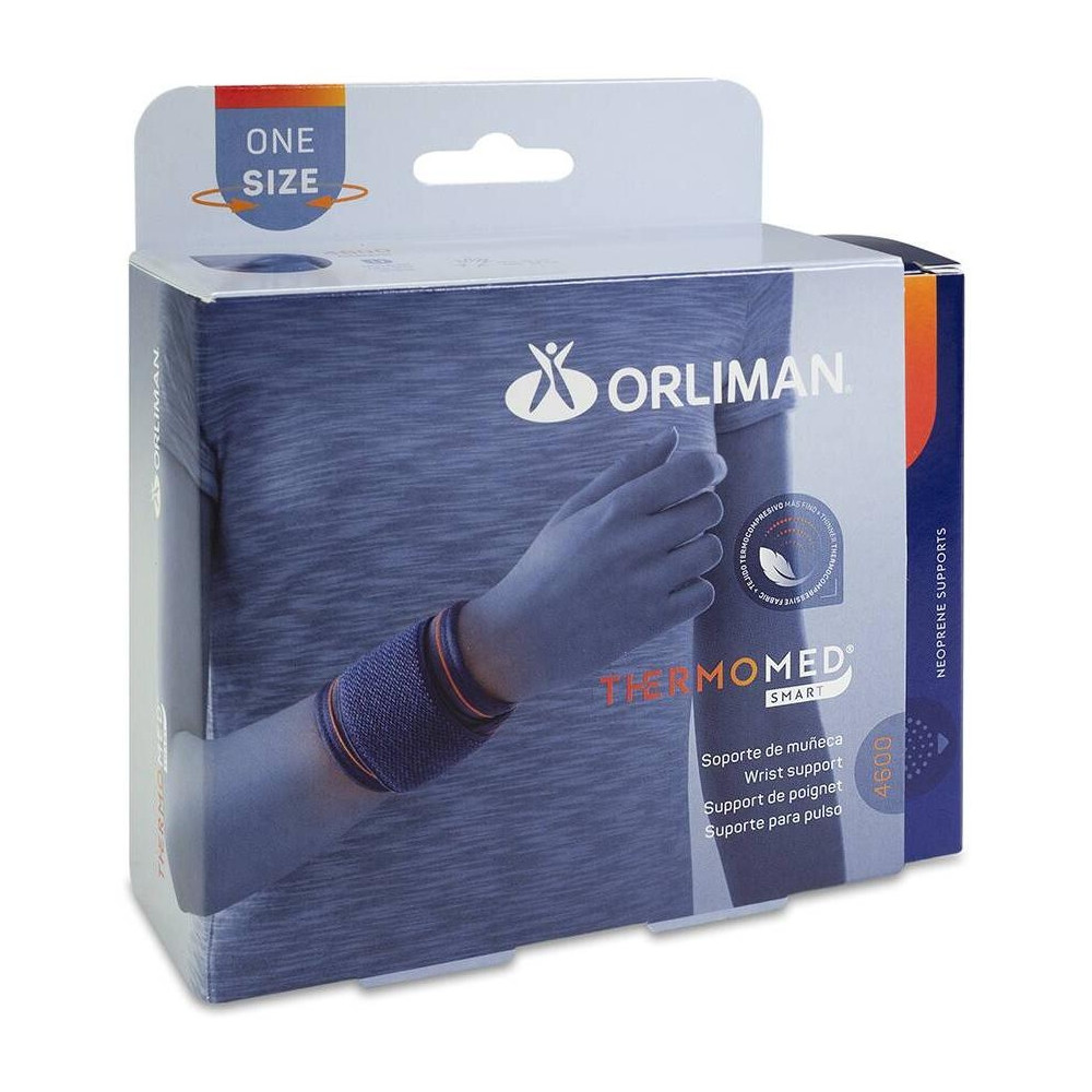 Orliman Muñequera Termo Compresora, Talla Única