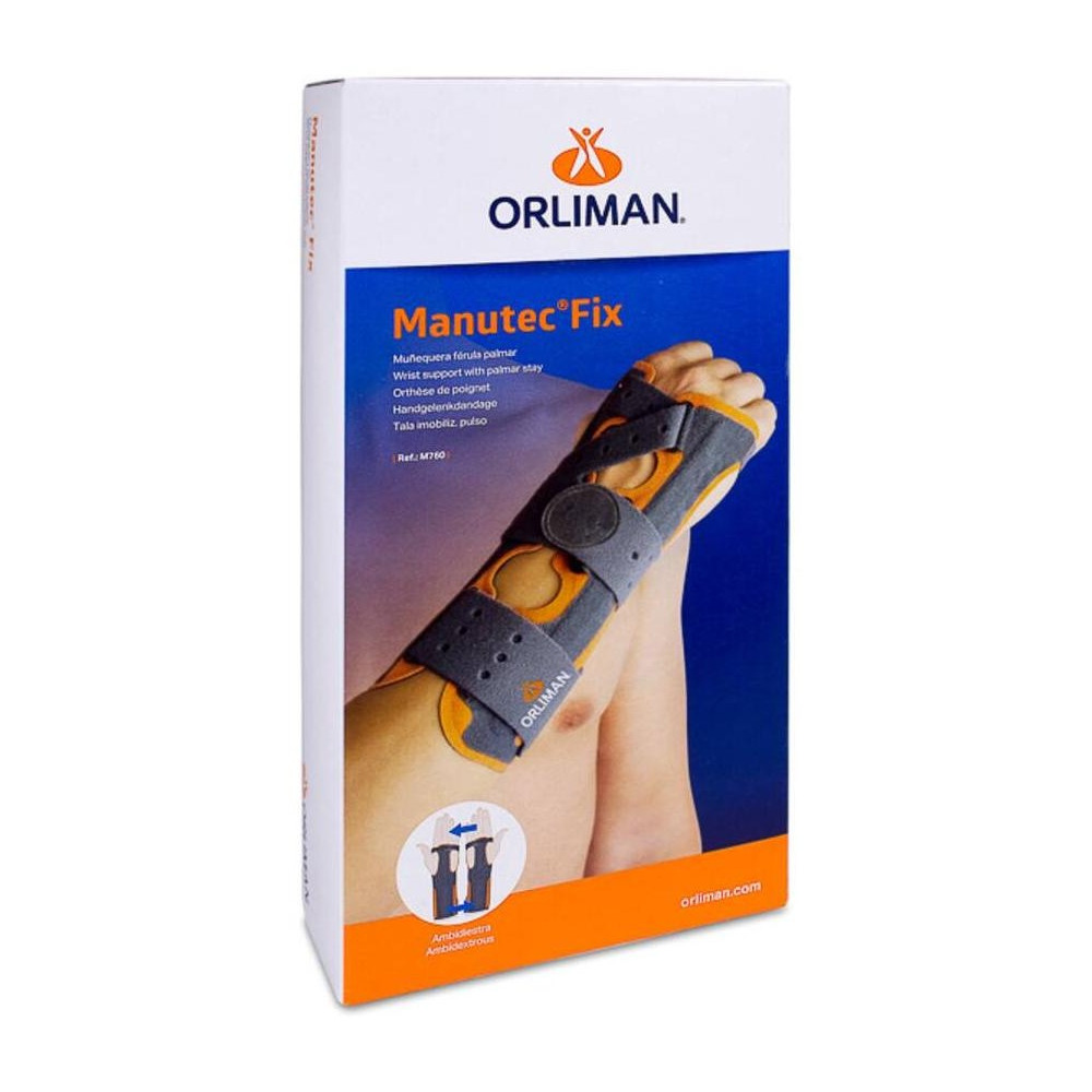Orliman Muñequera Férula Ambidiestra M660 Talla 1 14-18, 1 Unidad