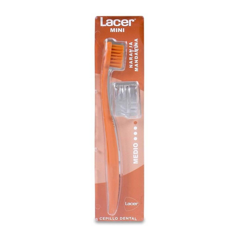 Lacer Mini Cepillo Dental Adulto Dureza Media, 1 Ud