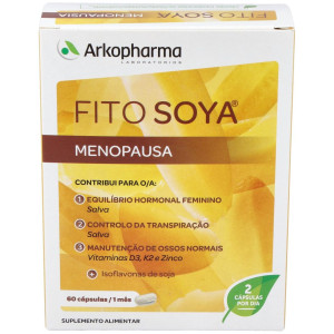 Arkopharma Fitosoya Menopausia, 60 Cápsulas