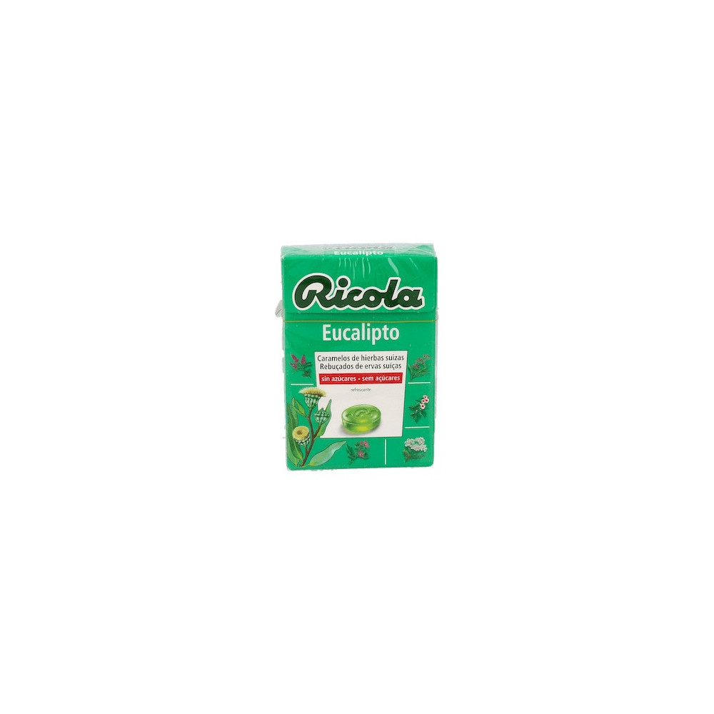 Ricola Eucaliptus Caramelos Sin Azúcar 50G
