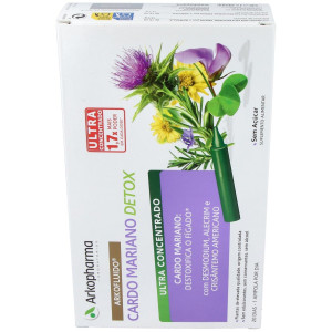 Arkopharma Arkofluido Cardo Mariano Detox 20 Ampollas