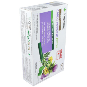 Arkopharma Arkofluido Cardo Mariano Detox 20 Ampollas