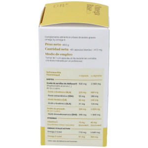 Lcn 1955 Omega Base Lcn, 60 Cápsulas Blandas