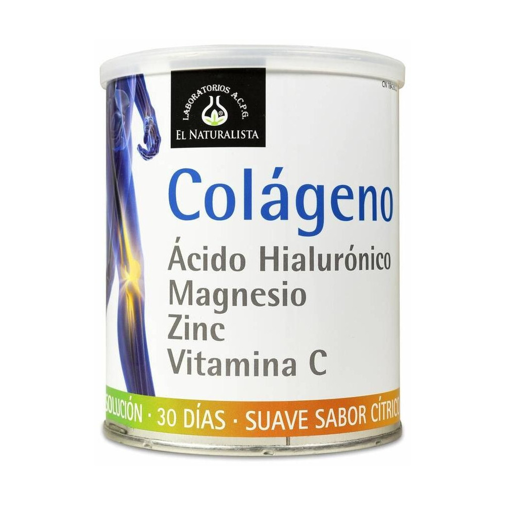 Colageno+Ac. Hialuronico+Mg+Zn+Vit. C 390Gr.