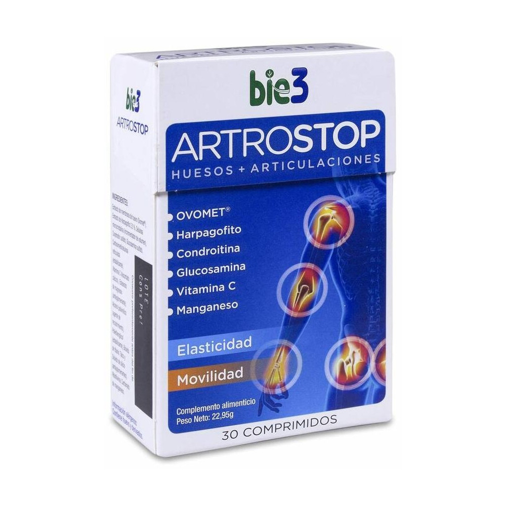 Bio3 Artrostop Huesos Y Articulaciones 30Comp