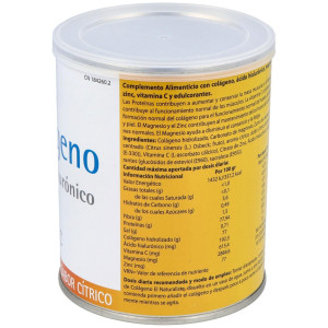 Colageno+Ac. Hialuronico+Mg+Zn+Vit. C 390Gr.