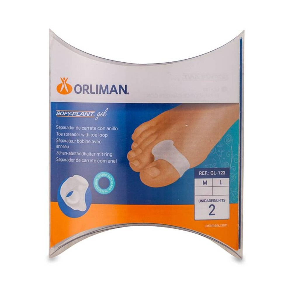 Actius Separador Carrete Acp908 Talla L, 2 Unidades