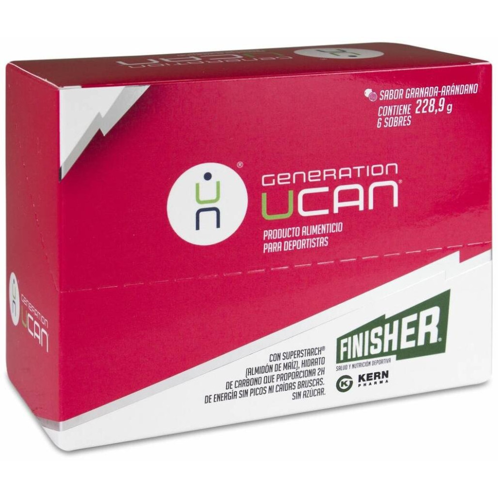 Finisher Generation Ucan Granada Y Arándano 6 Sobres