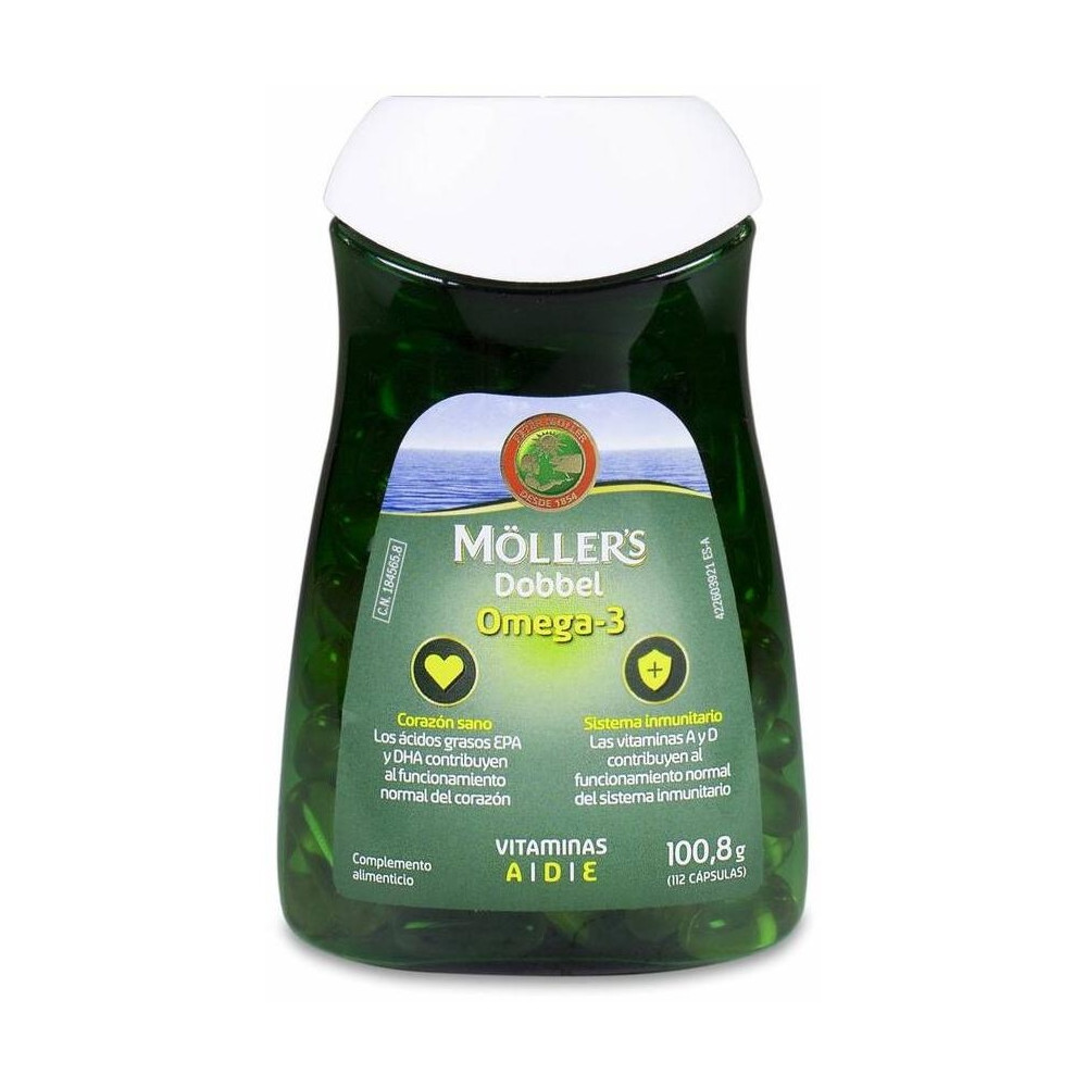 Möller'S Dobbel Omega-3, 112 Cápsulas