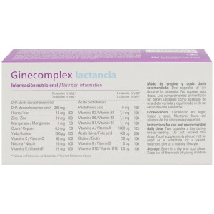 Laboratorios Viñas Ginecomplex Lactancia 60 Caps
