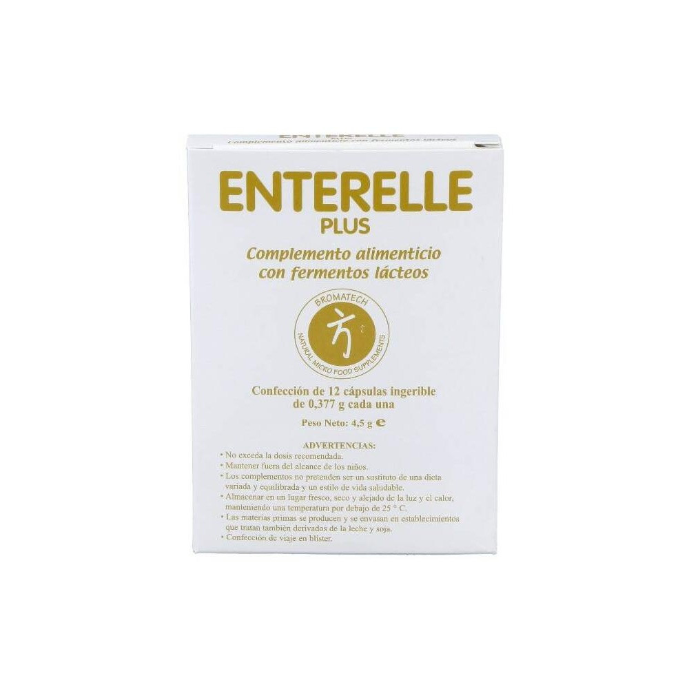 Bromatech Enterelle Plus, 12 Cápsulas
