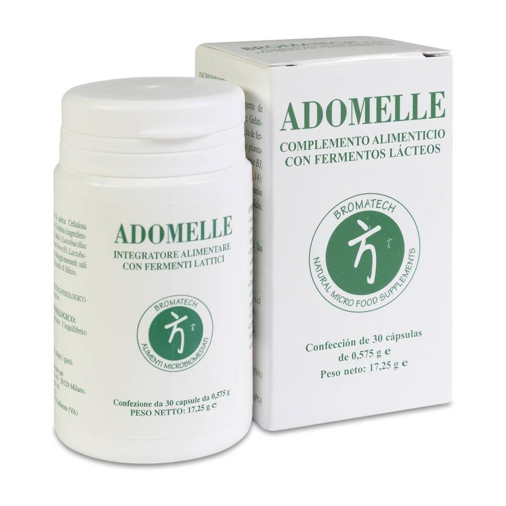 Bromatech Adomelle Integratore Alimentare Con Fermenti Lattici 30Caps