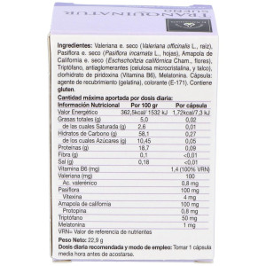 El Naturalista Tranquinatur Sueño, 48 Cápsulas