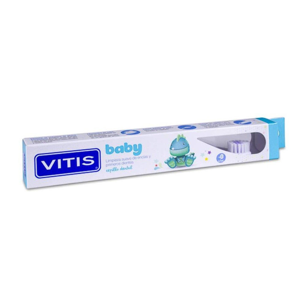 Vitis Baby Cepillo Dental +0 Años, 1 Ud