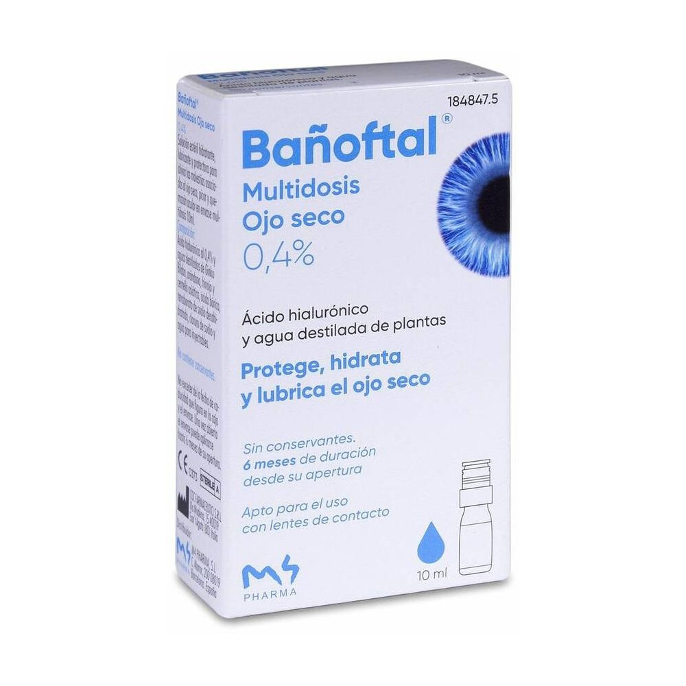 Bañoftal Multidosis Ojo Seco 0_4% 10Ml