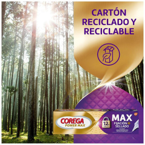 Corega Máxima Fijación + Sellado Para Prótesis Dentales 70G