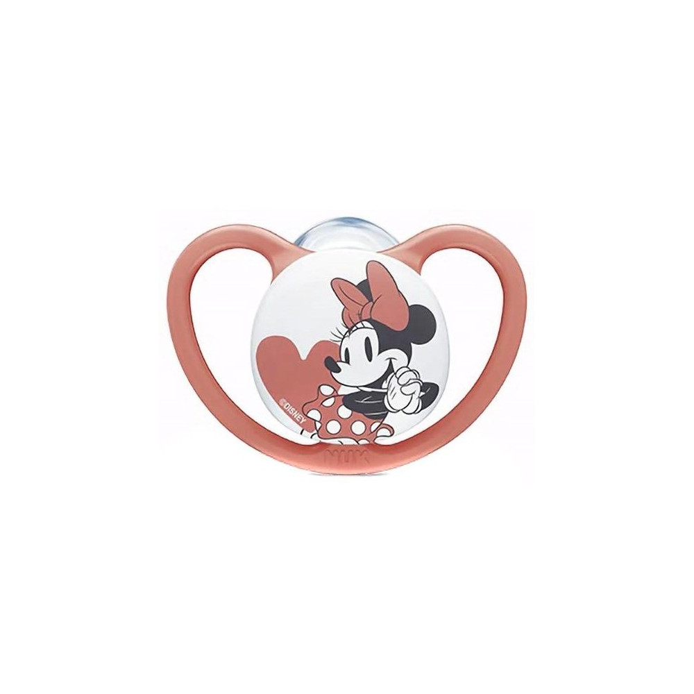 Nuk Chupete Silicona Mickey De 18 A 36 Meses, 1 Unidad
