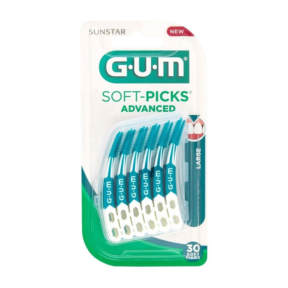 Gum Soft Picks Advanced Large, 30 Unidades