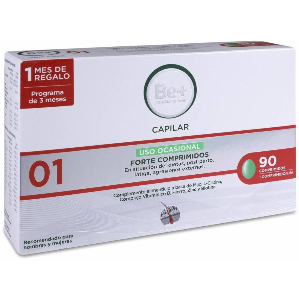 Be+ Capilar Anticaída Ocasional Forte, 90 Comprimidos