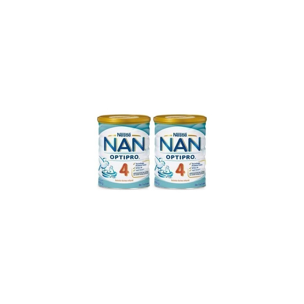 Pack Nan Optipro 4, 2 Uds
