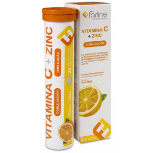 Farline Vitamina C + Zinc,...