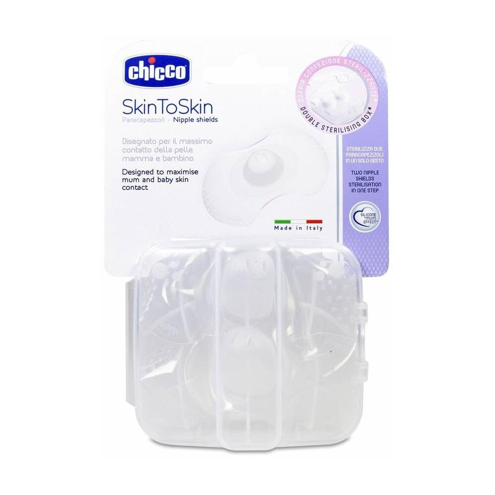 Protegepezon Silicona Chicco Skintoskin 2 U T- M/L 2 U