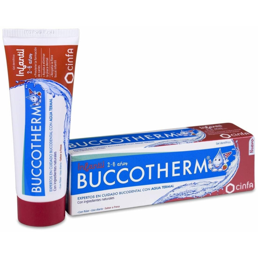Buccotherm Gel Dentífrico Mis Primeros 2-6 Años Fresa 50Ml