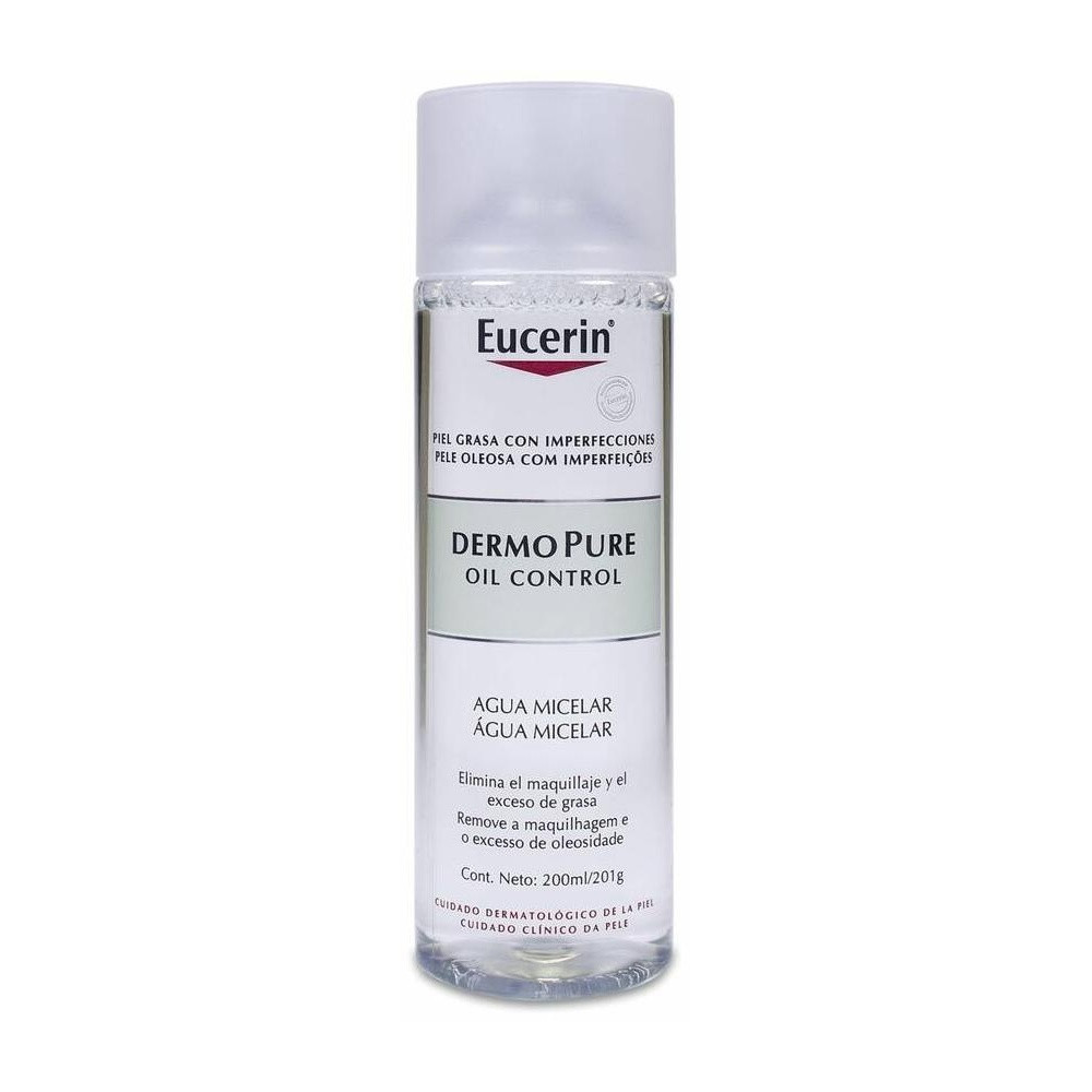 Eucerin Dermopure Oil Control Agua Micelar, 200 Ml
