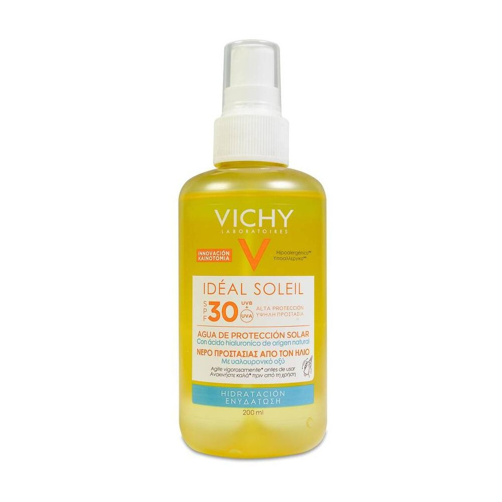 Vichy Idéal Soleil Agua Protectora Hidratante Spf 30, 200 Ml