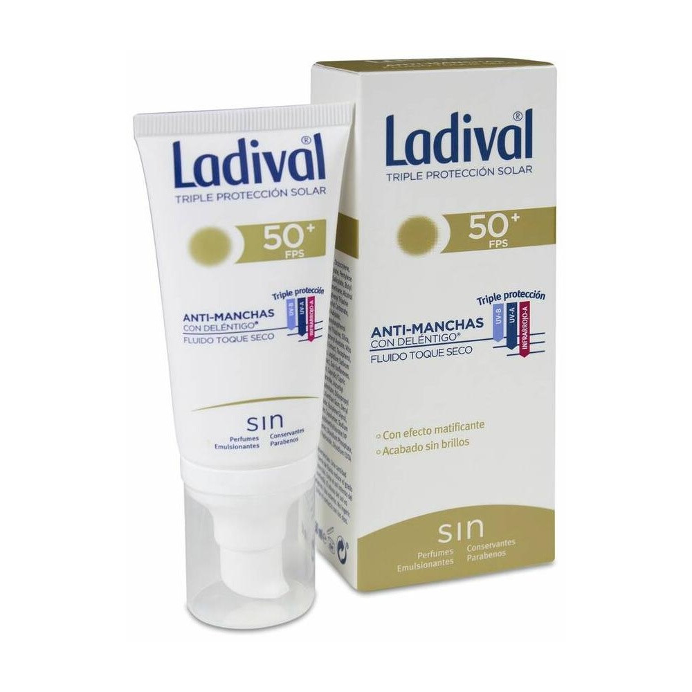Ladival Antimanchas Toque Seco Spf 50+, 50 Ml