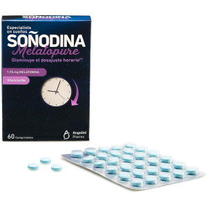 Natura Essenziale Soñodina Melatopure, 60 Comprimidos