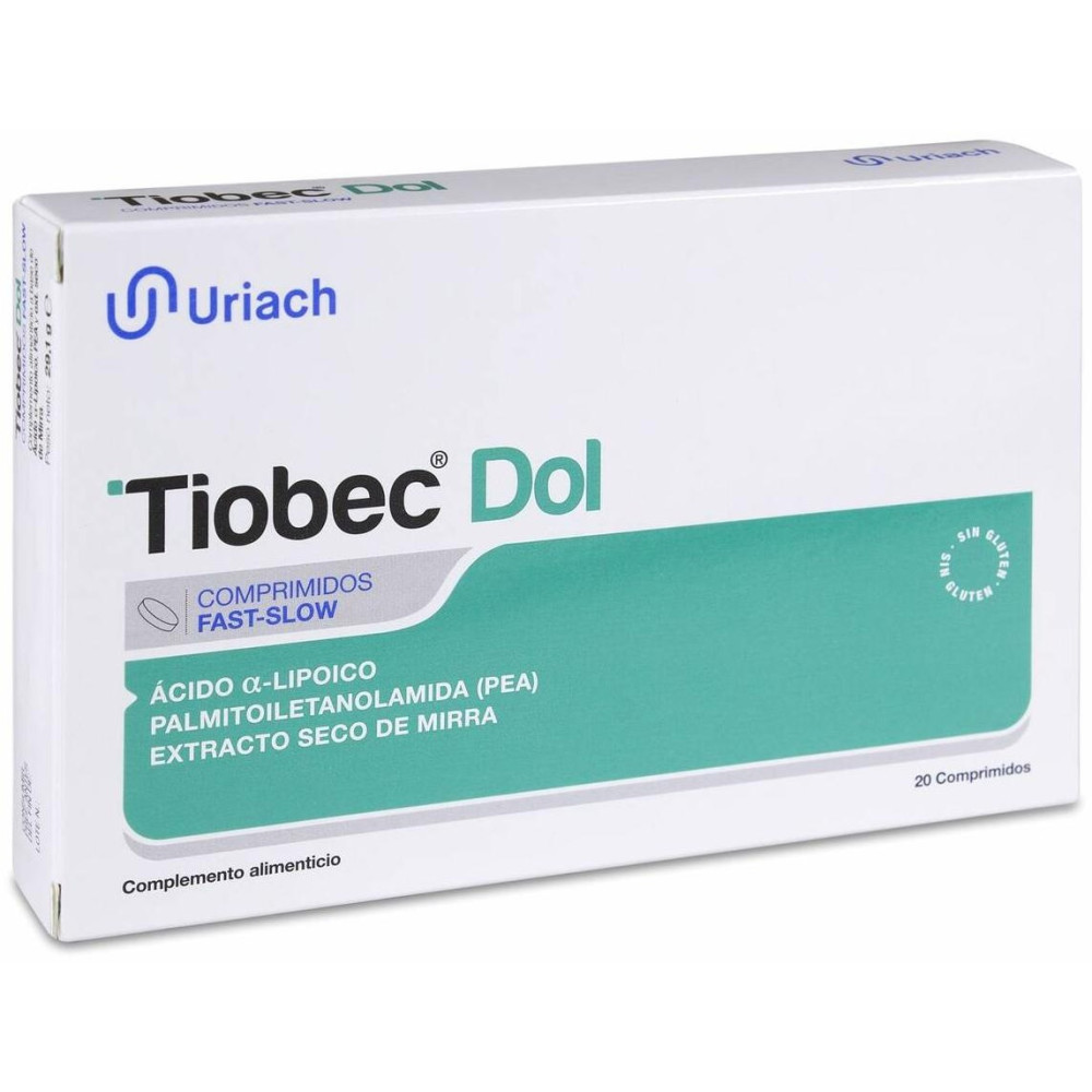 Tiobec Dol Comprimidos Fast-Slow 20 U