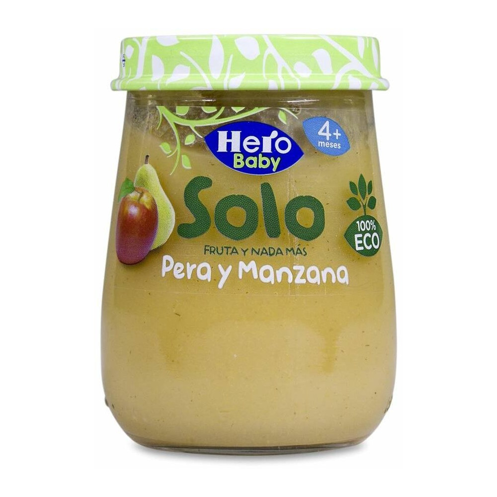 Hero Baby Solo Ecológico Pera Manzana 120G