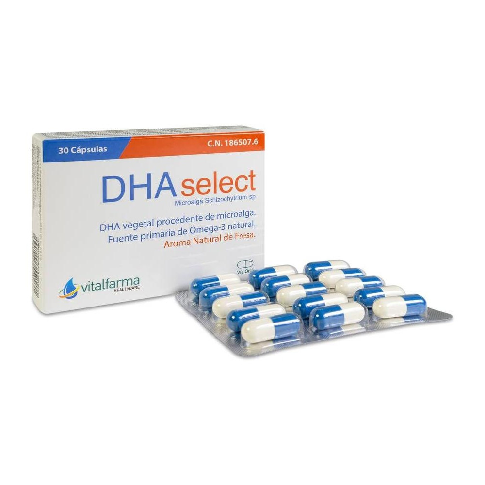 Vitalfarma Dha Select (Vegetal), 30 Cápsulas