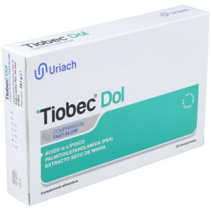 Tiobec Dol Comprimidos Fast-Slow 20 U