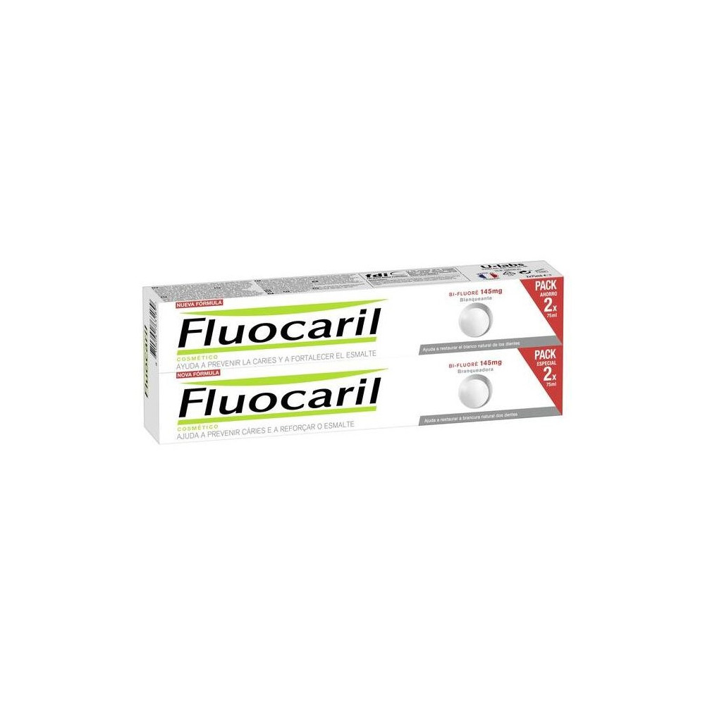 Duplo Fluocaril Bi-Fluoré Blanqueante, 2 Unidades