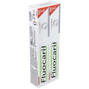 Duplo Fluocaril Bi-Fluoré Blanqueante, 2 Unidades