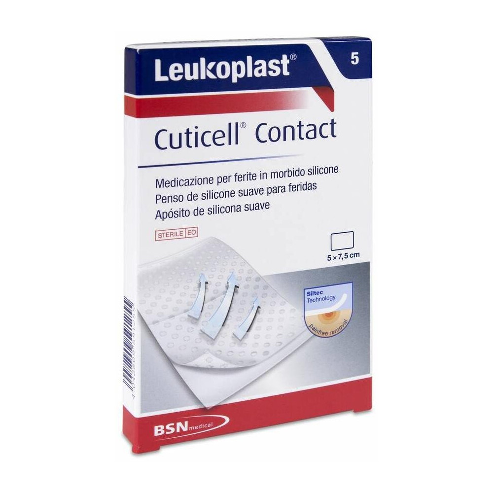 Leukoplast Cuticell Contact 5 Cm X 7,5 Cm, 5 Uds