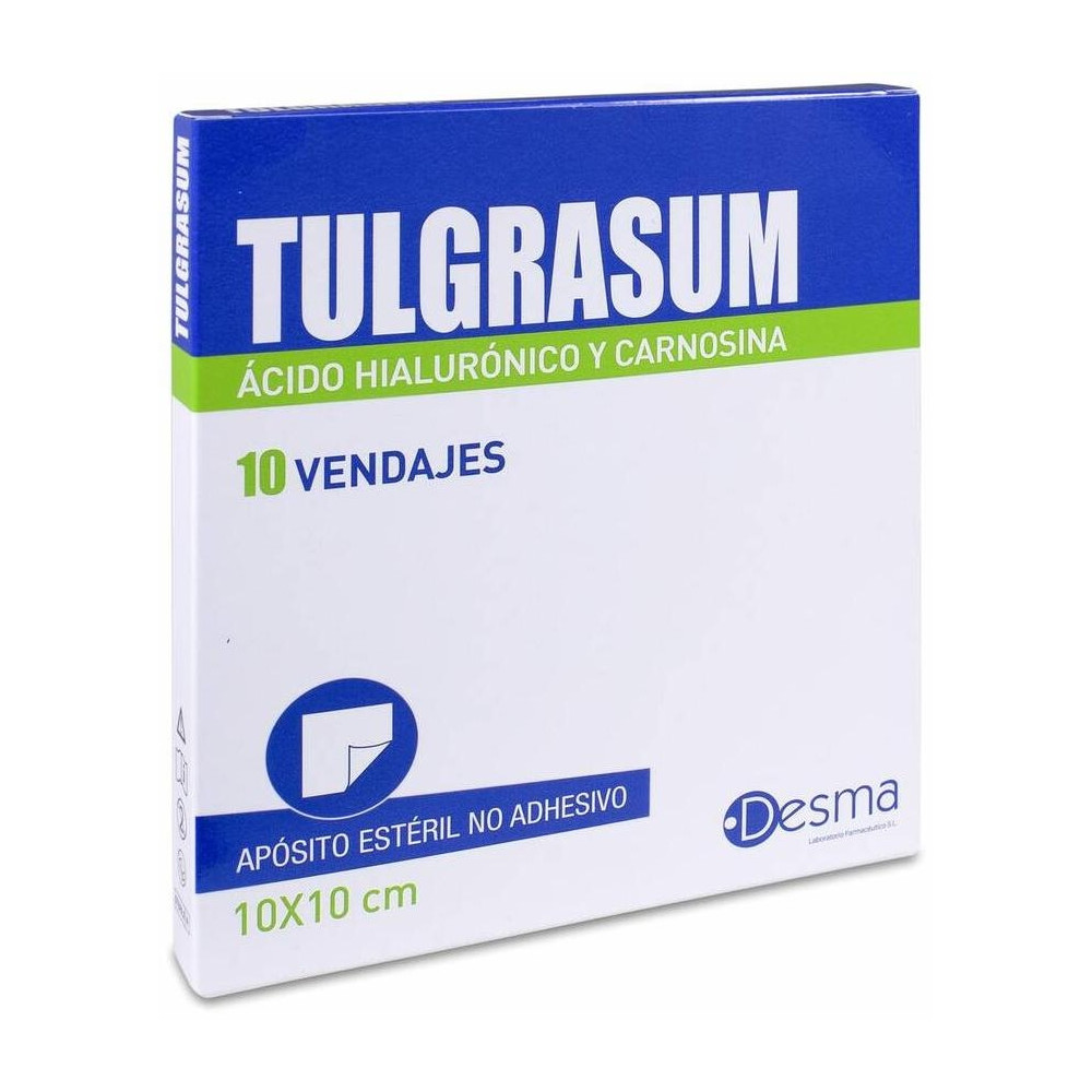 Desma Tulgrasum Apósito Estéril No Adhesivo 10X10Cm 10Uds