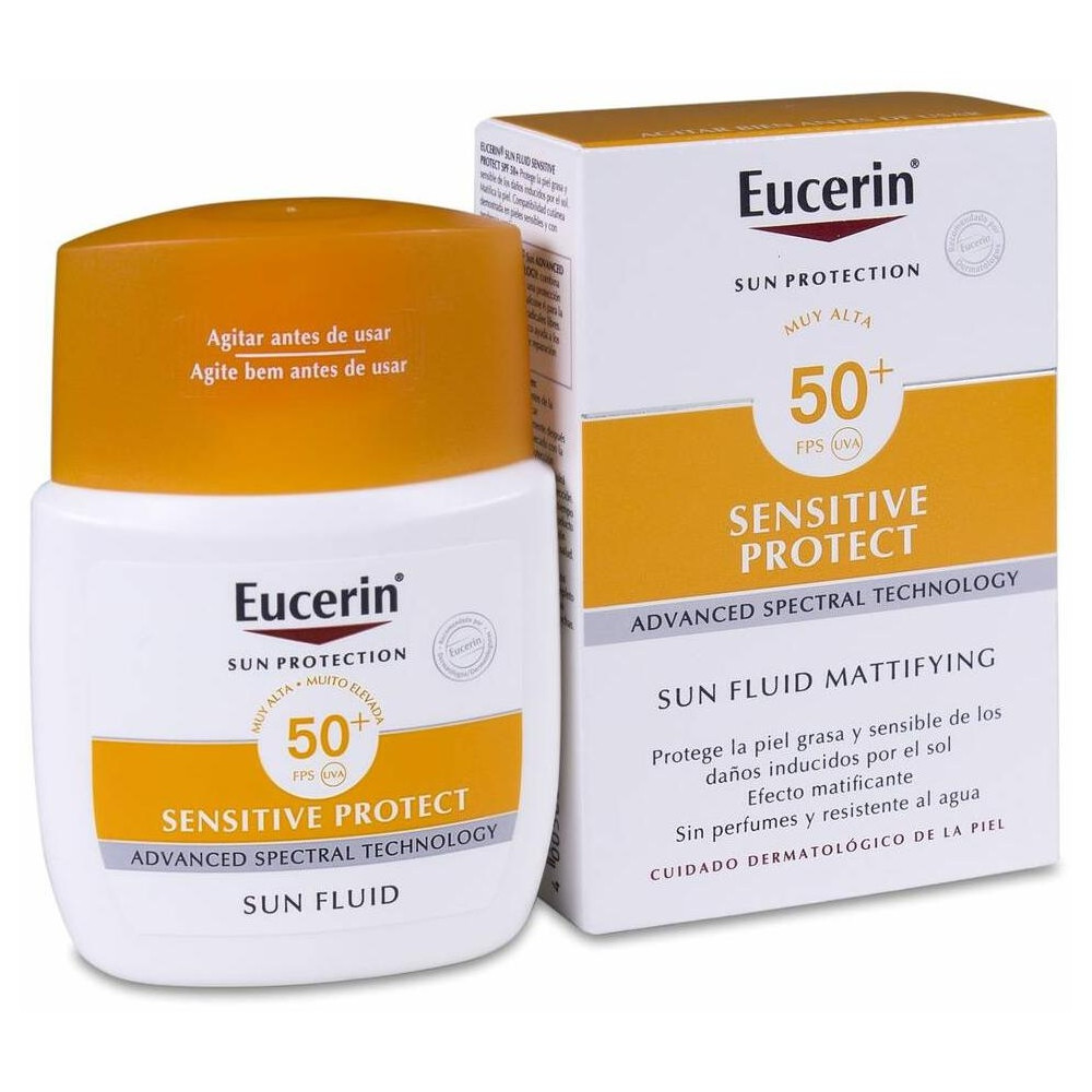 Eucerin Sun Fluid Sensitive Protect Fps 50+, 50 Ml