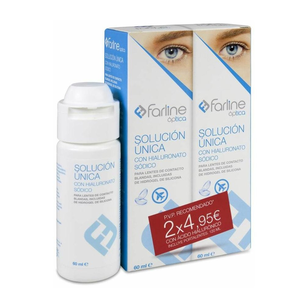 Duplo Farline Solución Única Ah De Viaje, 2 X 60 Ml