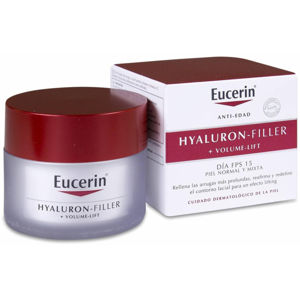 Eucerin Hyaluron-Filler + Volume-Lift Día Spf15 Piel Normal Y Mixta 50Ml