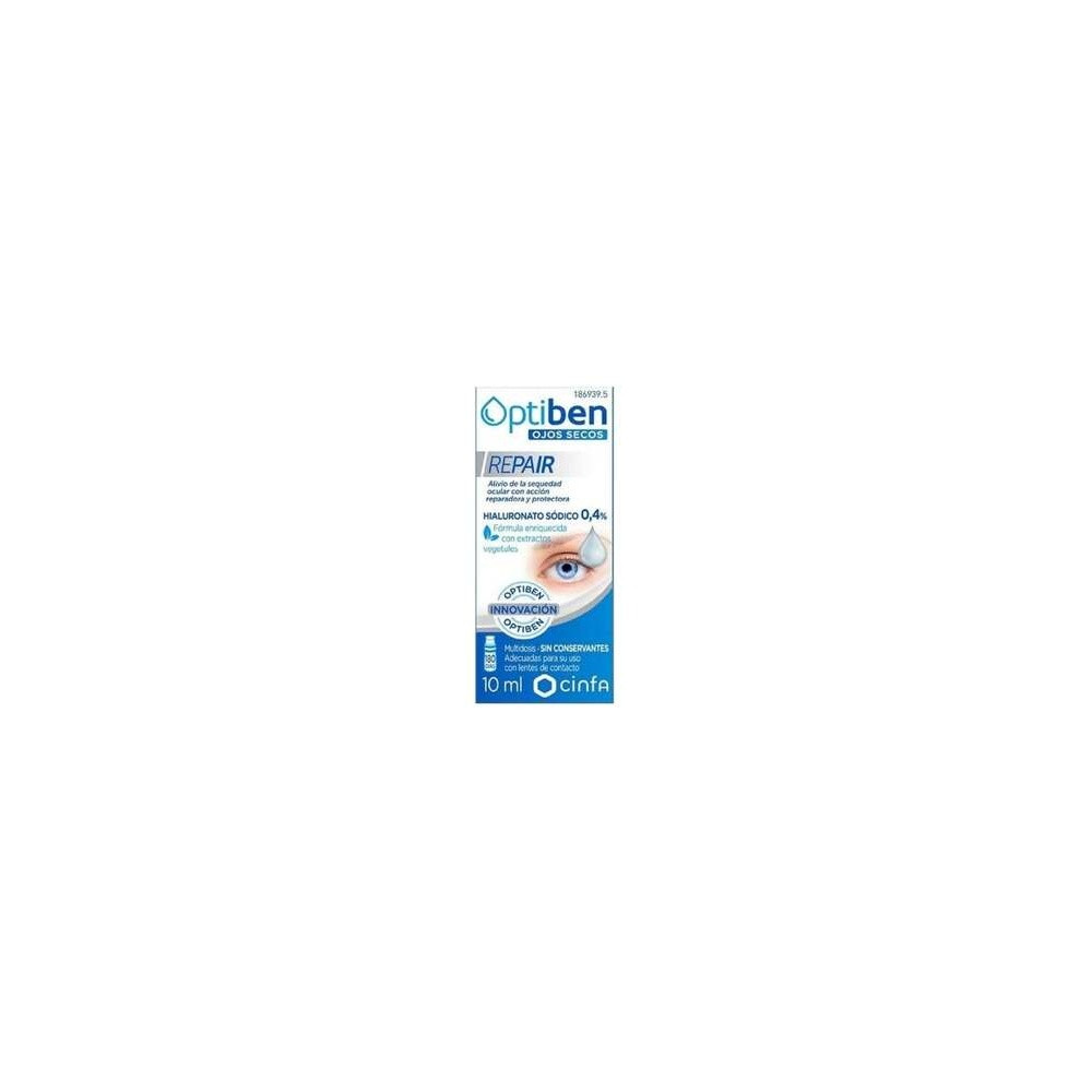 Optiben Ojos Secos Repair Multidosis, 10 Ml