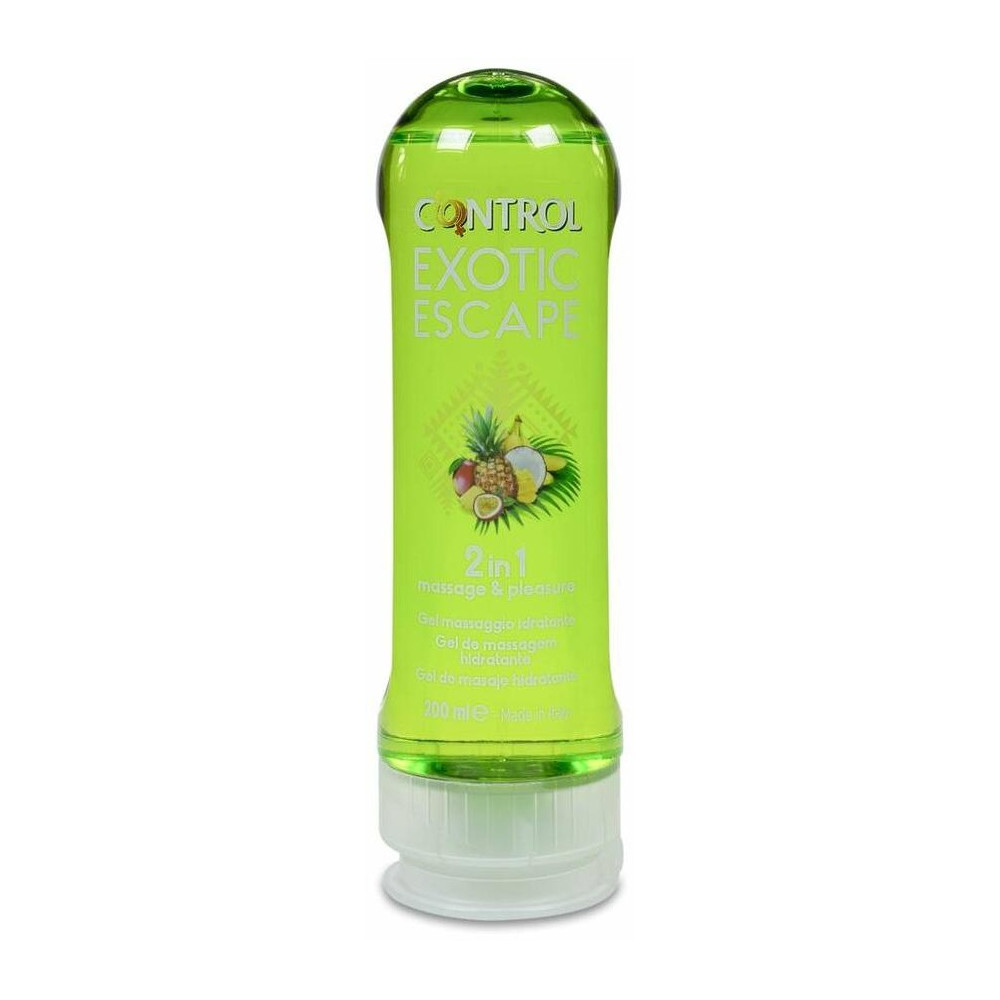 Control Massage Y Pleasure Gel Exotic Escape, 200 Ml