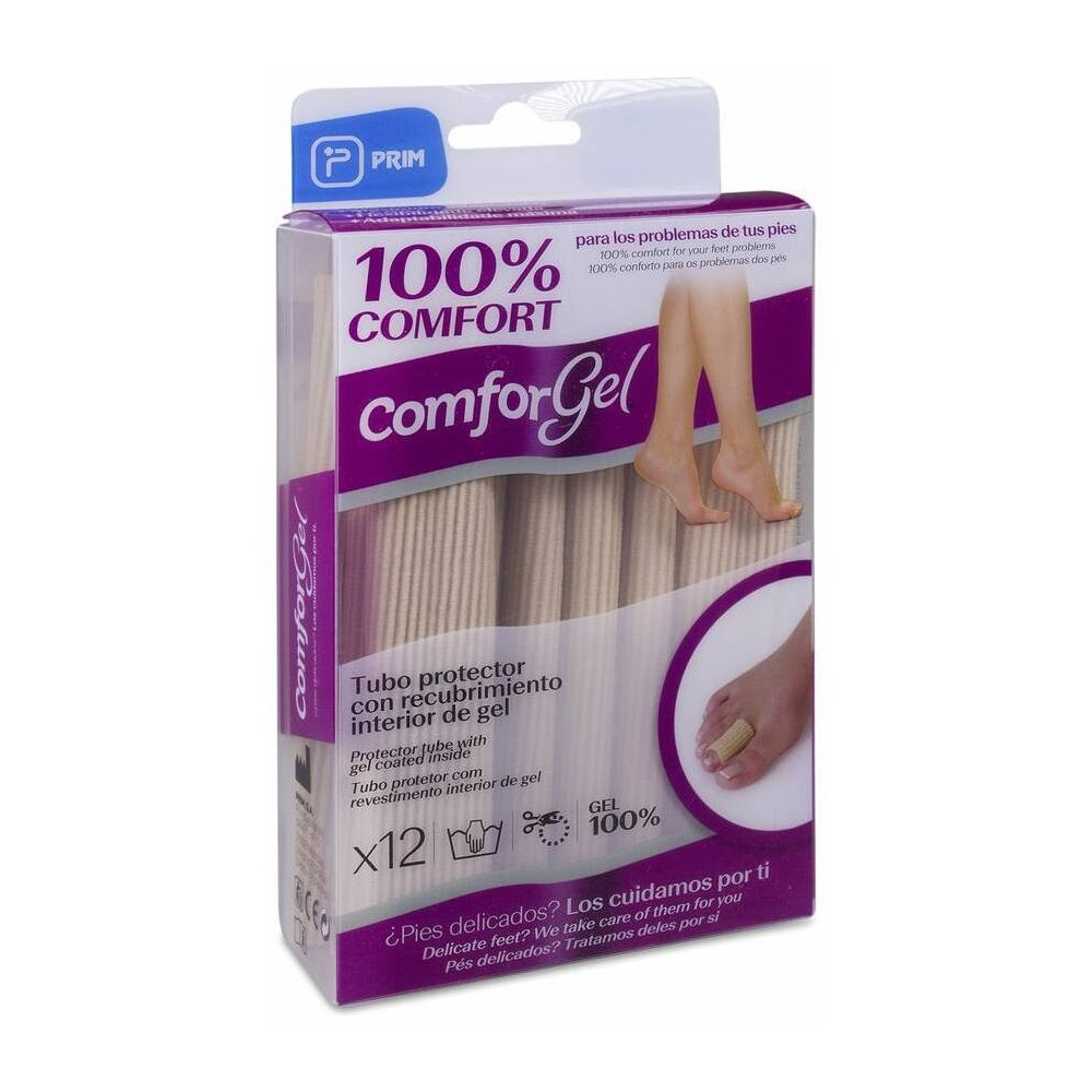 Comforgel Tubo Protector Gel 2,5 Cm, 12 Uds