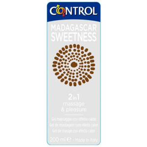 Control Massage Y Pleasure Gel Madagascar Sweetness Vainilla, 200 Ml
