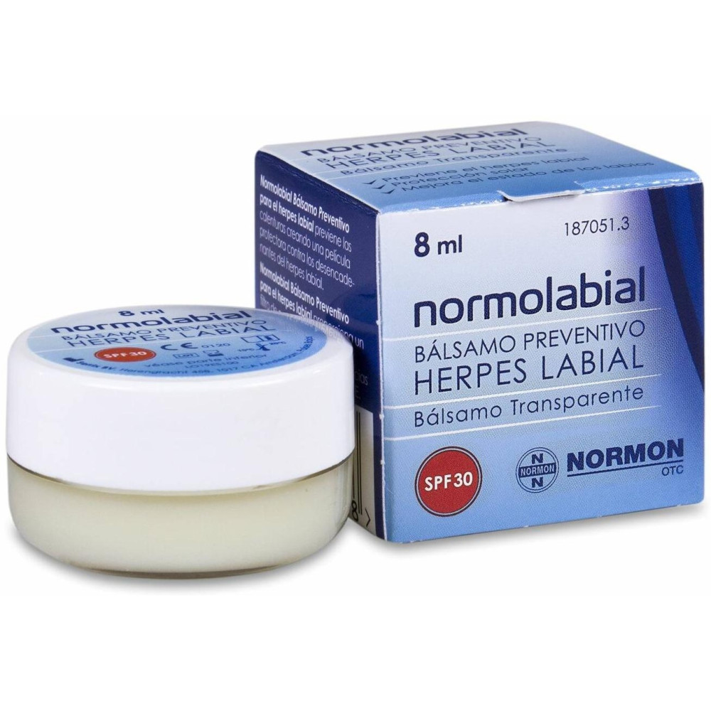 Normolabial Bálsamo Preventivo Herpes Labial, 8 Ml